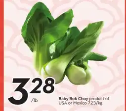 Sobeys Baby Bok Choy offer