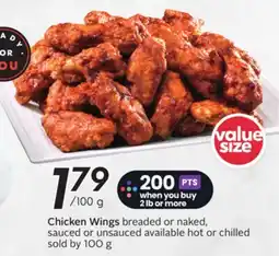 Sobeys Chicken Wings offer