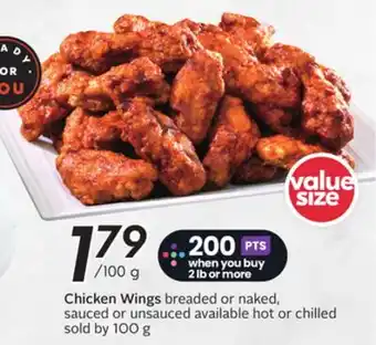 Sobeys Chicken Wings offer