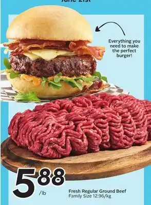 Sobeys Fresh Regular Ground Beef offer
