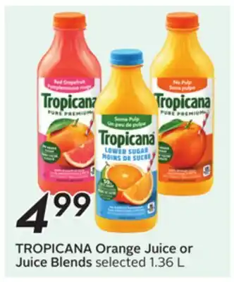 Sobeys Orange Juice or Juice Blends offer
