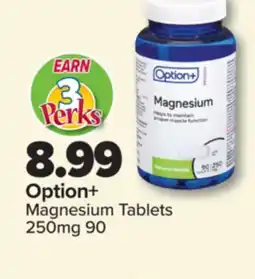 PharmaChoice Option+ Magnesium Tablets offer