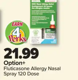 PharmaChoice Option+ Fluticasone Allergy Nasal Spray 120 Dose offer