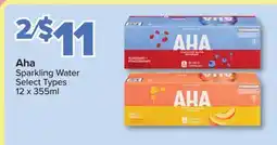 PharmaChoice Aha Sparkling Water offer