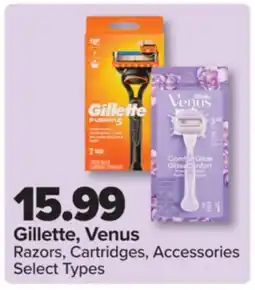 PharmaChoice Gillette, Venus Razors, Cartridges, Accessories offer