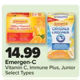 PharmaChoice Emergen-C Vitamin C, Immune Plus, Junior offer