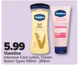 PharmaChoice Vaseline Intensive Care Lotion, Cream offer