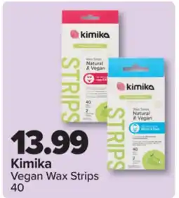 PharmaChoice Kimika Vegan Wax Strips offer