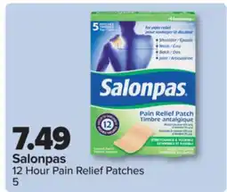 PharmaChoice 12 Hour Pain Relief Patches offer