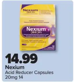 PharmaChoice Nexium Acid Reducer Capsules offer
