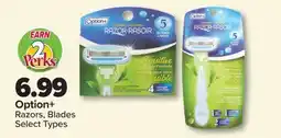 PharmaChoice Option+ Razors, Blades offer