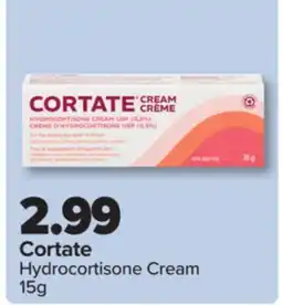 PharmaChoice Cortate Hydrocortisone Cream offer