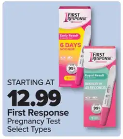 PharmaChoice Pregnancy Test offer
