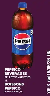 Independent Grocer PEPSICO BEVERAGES offer