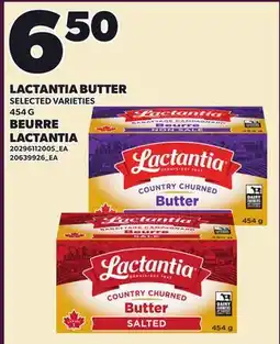 Independent Grocer LACTANTIA BUTTER offer