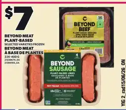 Independent Grocer BEYOND MEAT offer
