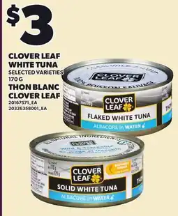 Independent Grocer CLOVER LEAF WHITE TUNA offer
