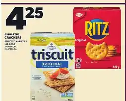 Independent Grocer CHRISTIE CRACKERS offer