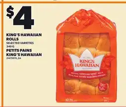 Independent Grocer KING'S HAWAIIAN ROLLS offer