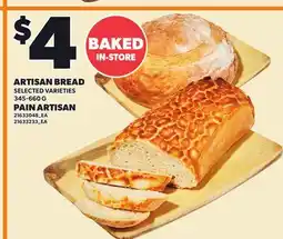 Independent Grocer ARTISAN BREAD offer