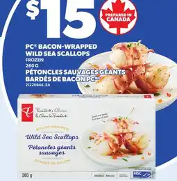 Independent Grocer PC BACON-WRAPPED WILD SEA SCALLOPS offer