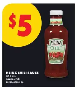 No Frills HEINZ CHILI SAUCE offer