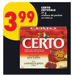 No Frills CERTO CRYSTALS offer