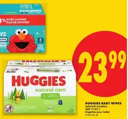 No Frills HUGGIES BABY WIPES, 560-1152's offer