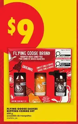 No Frills FLYING GOOSE SAUCES DIPPING COMBO SET offer