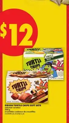 No Frills ORION TURTLE CHIPS GIFT SETS offer