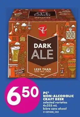 No Frills PC NON-ALCOHOLIC CRAFT BEER offer