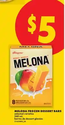 No Frills MELONA FROZEN DESSERT BARS offer