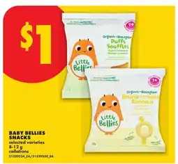 No Frills BABY BELLIES SNACKS offer