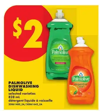 No Frills PALMOLIVE DISHWASHING LIQUID offer