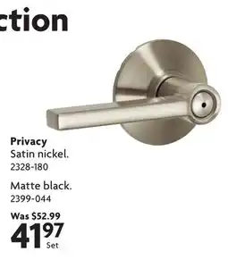 Home Hardware Latitude Collection Privacy offer
