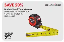Home Hardware Double Sided Tape Measure offer