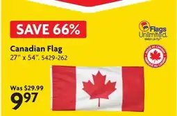 Home Hardware Canadian Flag offer