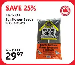 Home Hardware Black Oil Sunflower Seeds offer