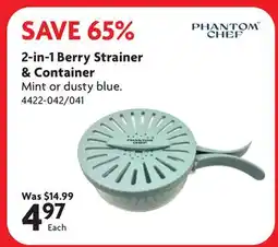 Home Hardware 2-in-1 Berry Strainer & Container offer