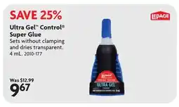 Home Hardware Ultra Gel Control Super Glue offer