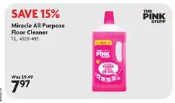 Home Hardware Miracle All Purpose Floor Cleaner offer