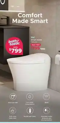 Bath Depot Hal Smart toilet offer