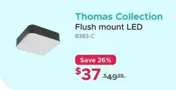 Bath Depot Thomas Collection Flush mount LED offer