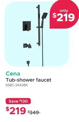 Bath Depot Cena Tub-shower faucet offer