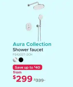 Bath Depot Aura Collection Shower faucet offer