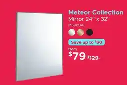 Bath Depot Meteor Collection Mirror 24 x 32 offer