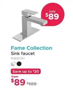 Bath Depot Fame Collection Sink faucet offer