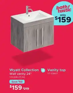 Bath Depot Wyatt Collection Wall vanity 24 offer