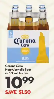 Longo's Cero Non-Alcoholic Beer offer
