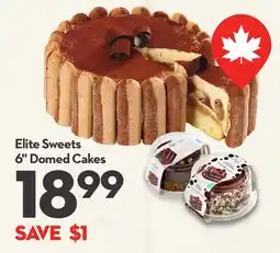 Longo's 6 Domed Cakes offer
